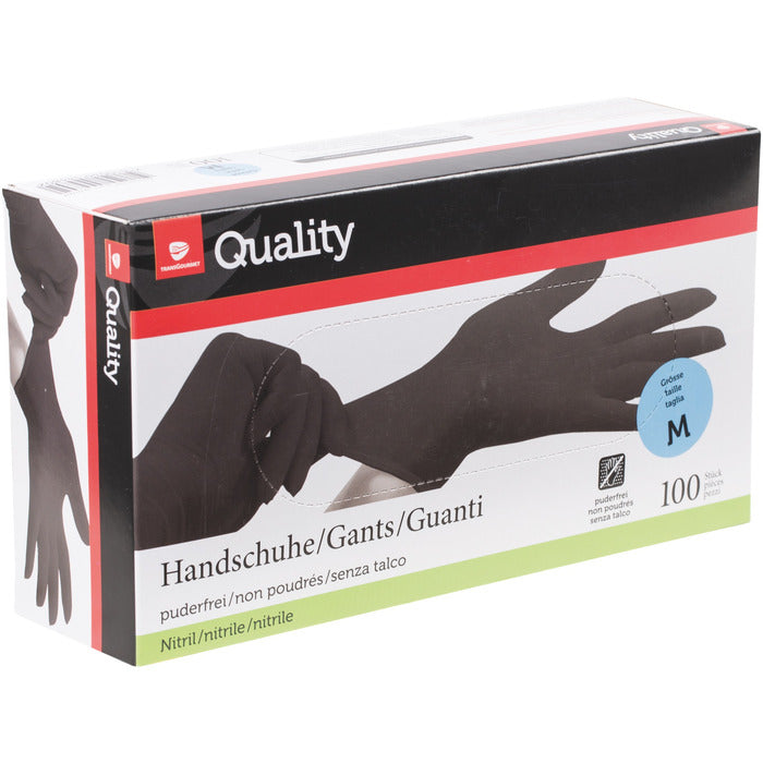 nigrin handschuhe Quality Nitrilhandschuhe. Black