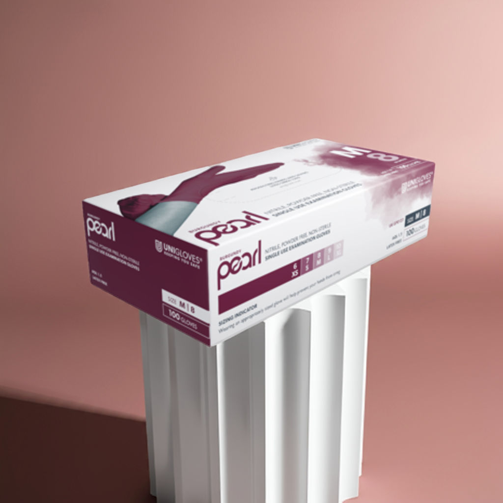 Burgundy Nitrilhandschuhe