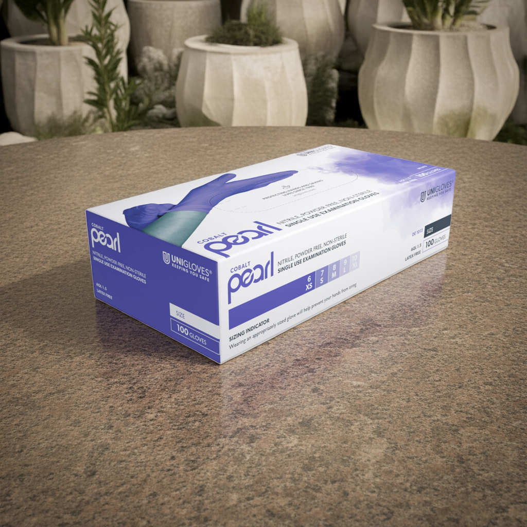 Cobalt Pearl Nitrilhandschuhe