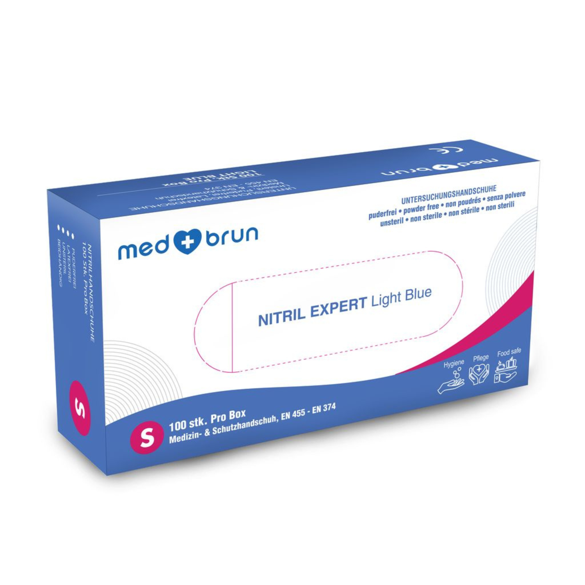 Medbrun Expert Nitril, Blau