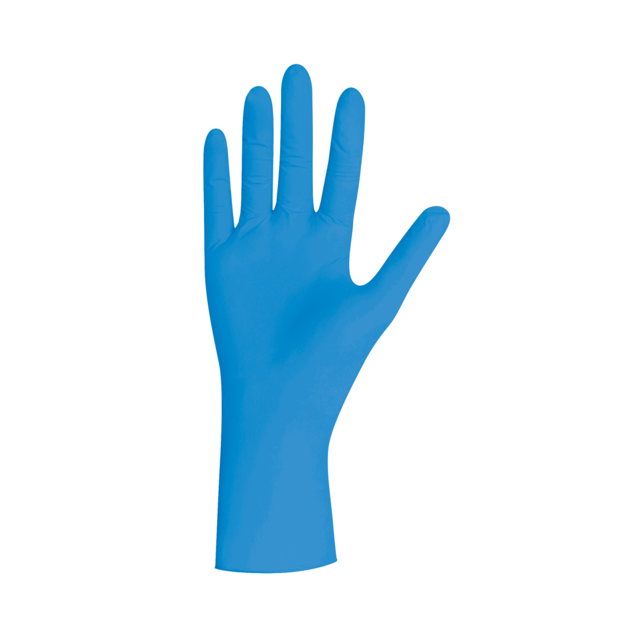 Gants nitrile bleu perle