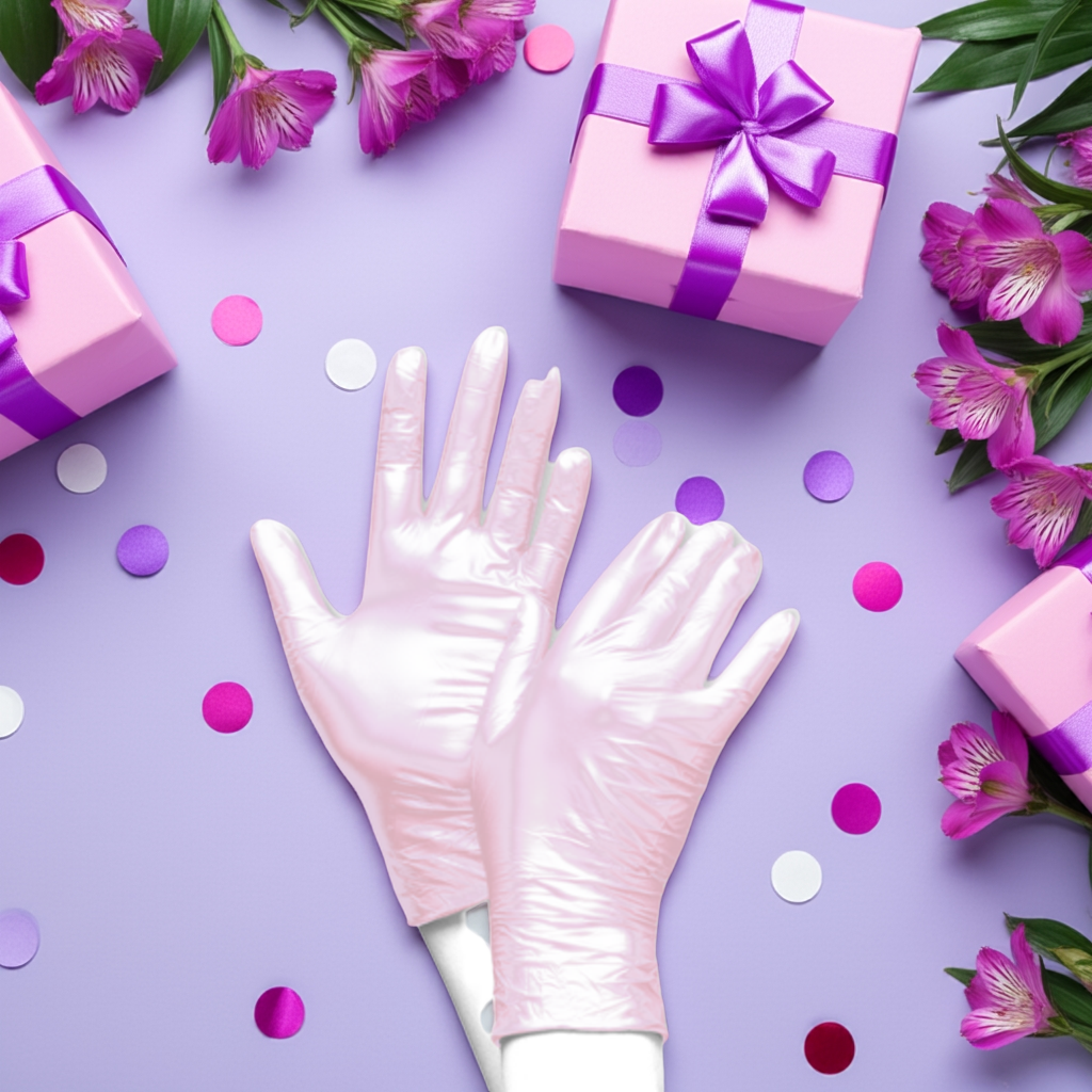 UNIGLOVES FANCY ROSE GLÄNZEND