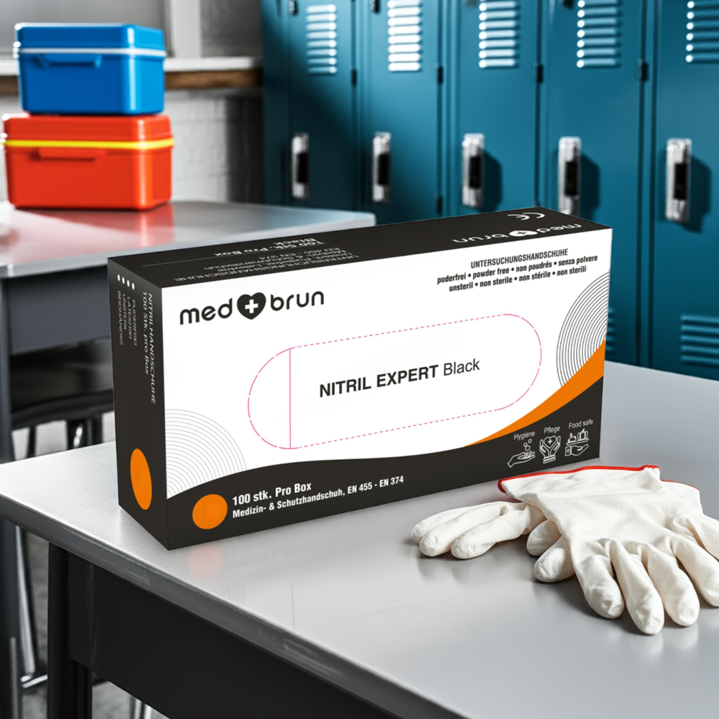 Medbrun Expert Nitril, Blau