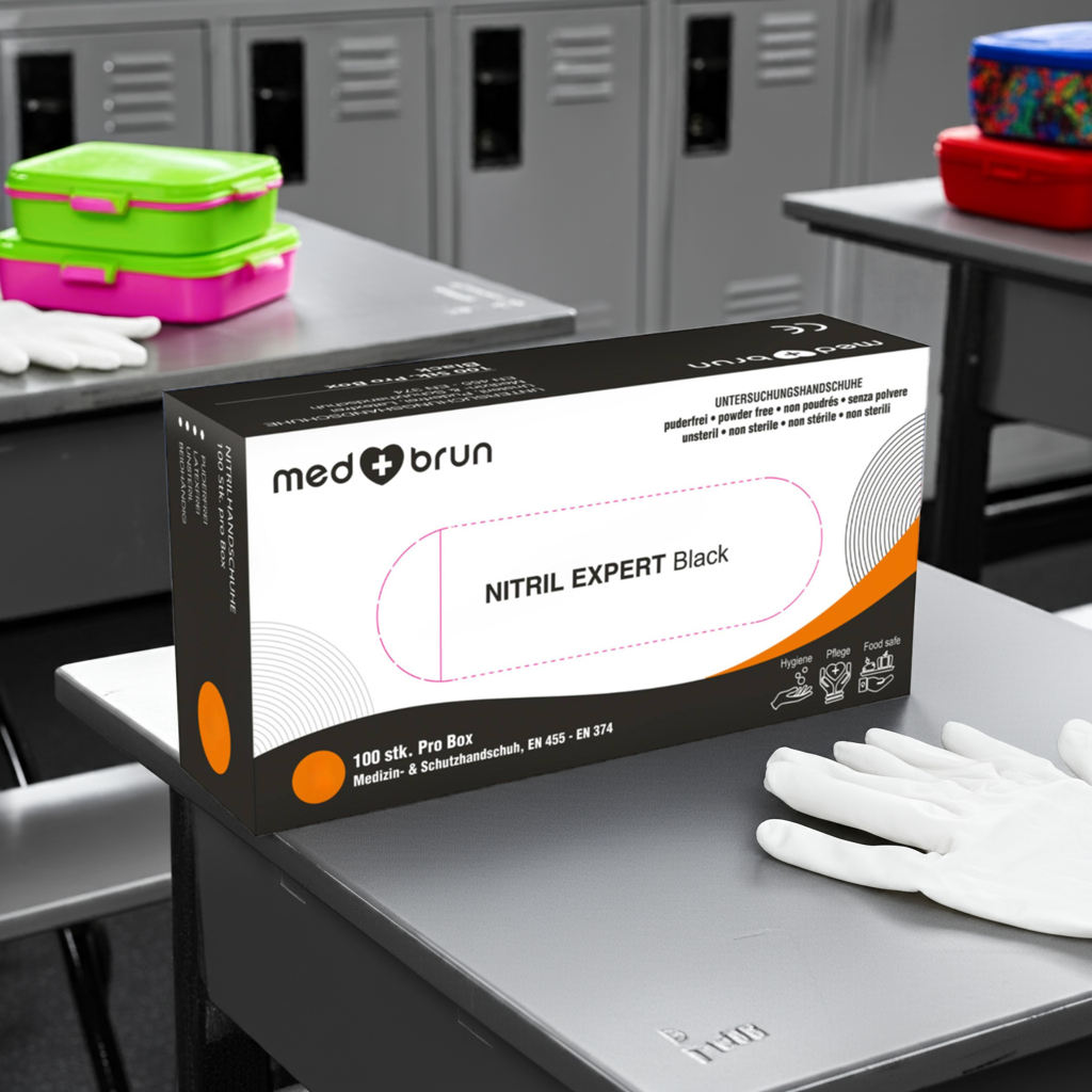 Medbrun Expert Nitril, Blau
