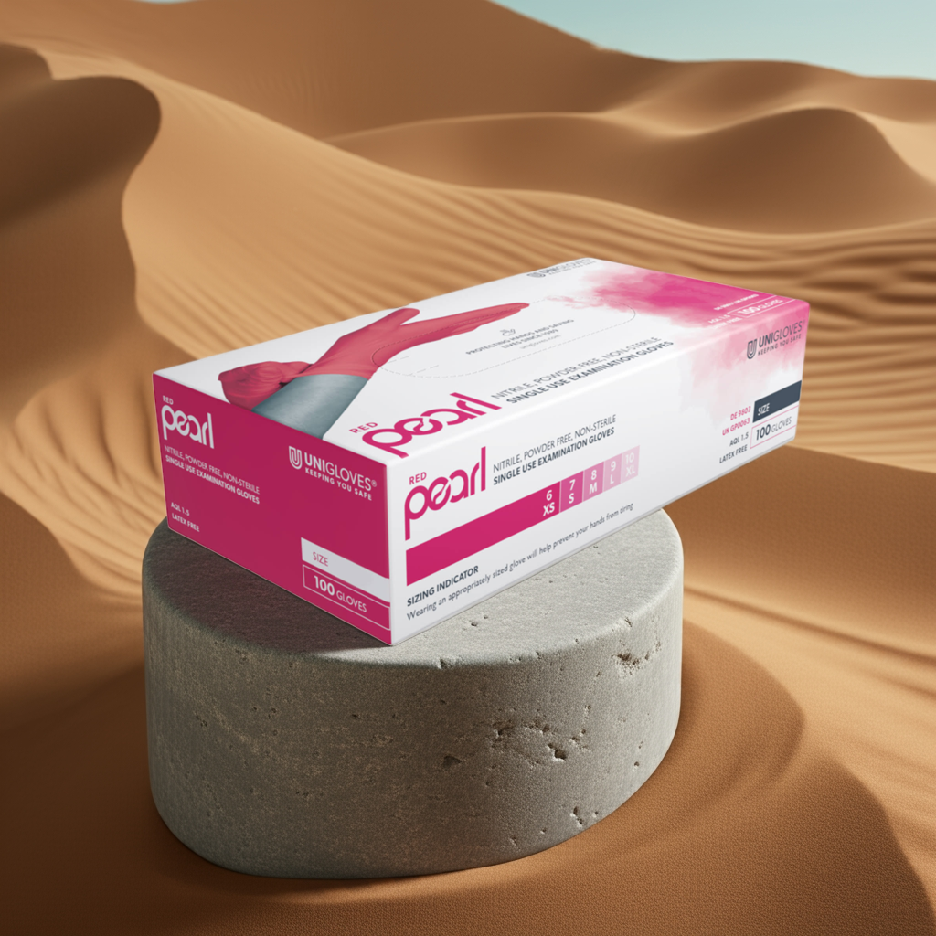 Red Pearl Nitrilhandschuhe