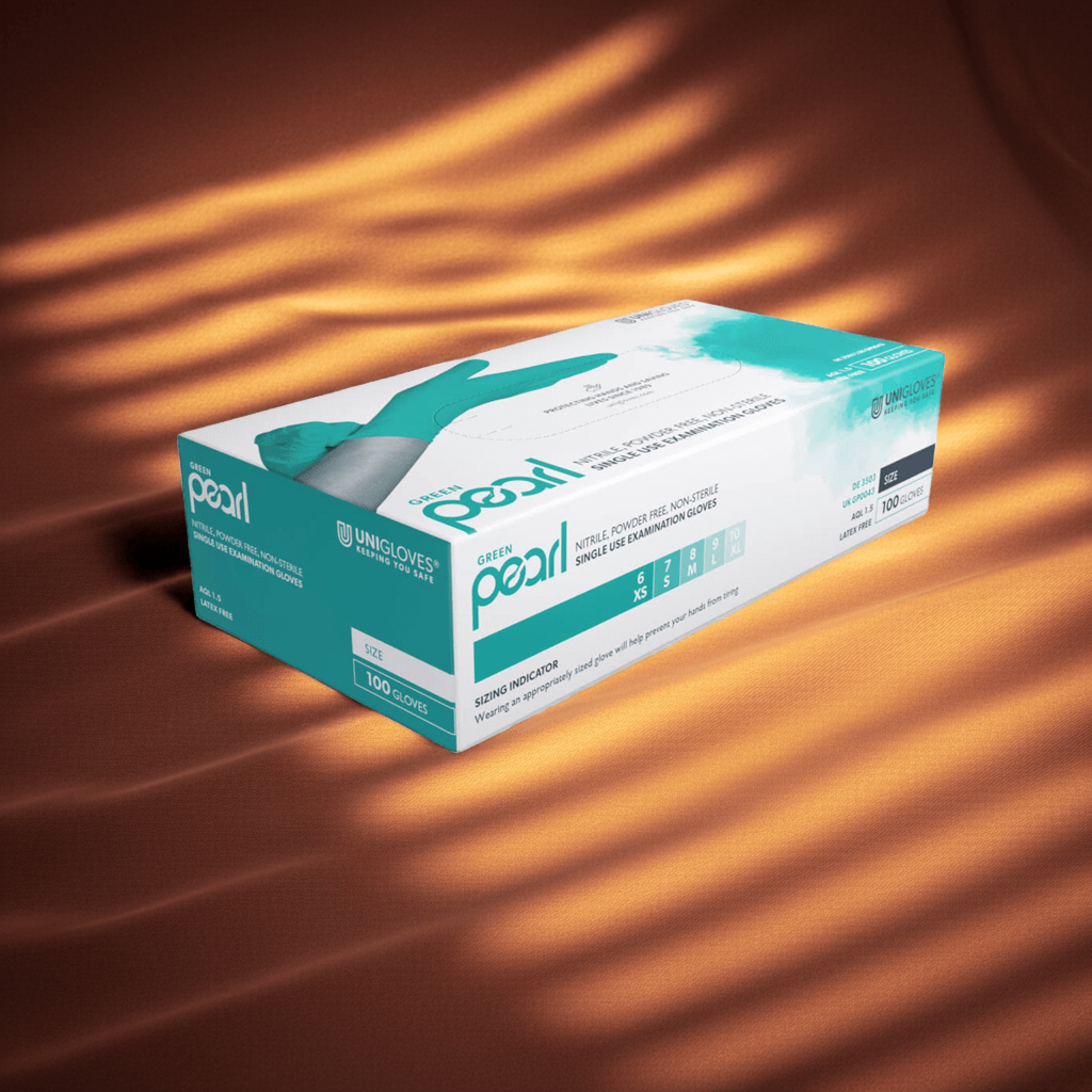 Green Pearl Nitrilhandschuhe