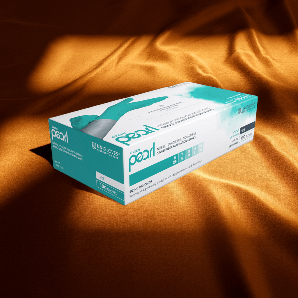 Green Pearl Nitrilhandschuhe