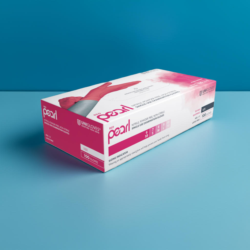 Red Pearl Nitrilhandschuhe