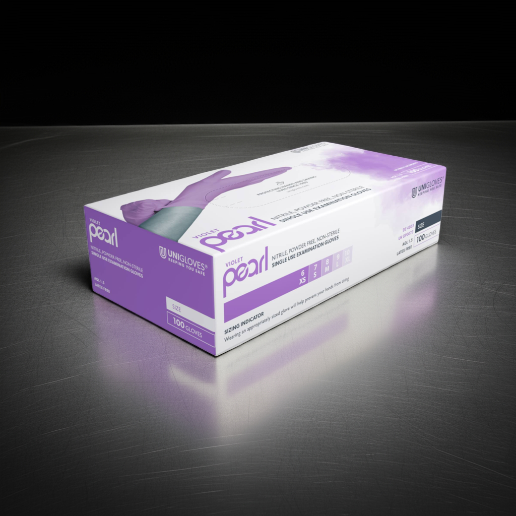 Violet Pearl Nitrilhandschuhe