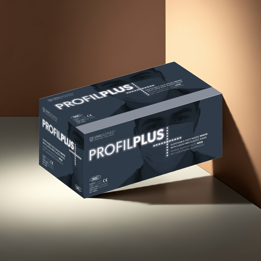 Unigloves Profil Plus Mundschutz grau