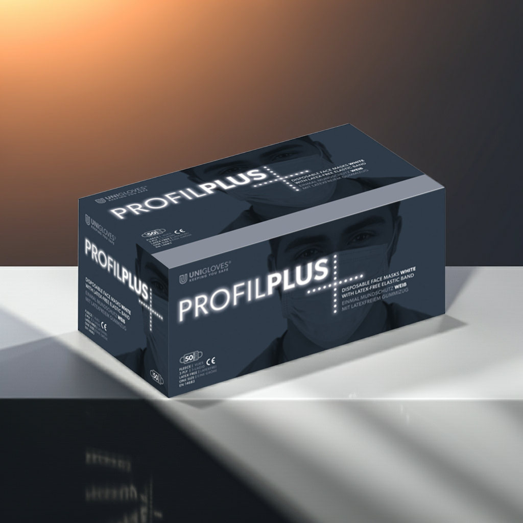 Unigloves Profil Plus Mundschutz grau