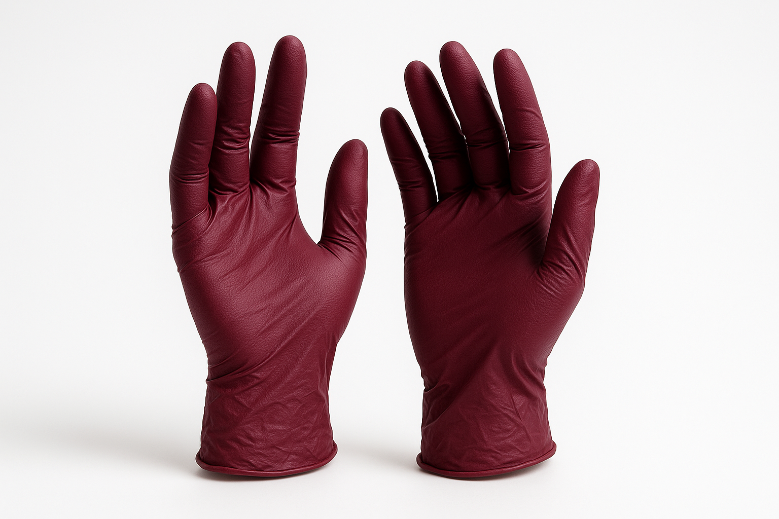 Burgundy Nitrilhandschuhe
