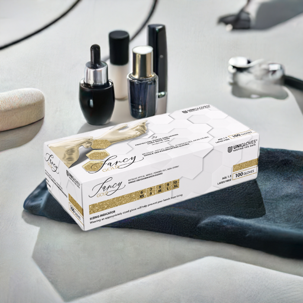 Gold Fancy Nitrilhandschuhe
