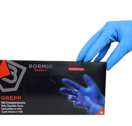 Bormio Safety Grepp Nitrilhandschuhe
