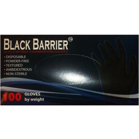 Safety Colma Black Nitrilhandschuhe
