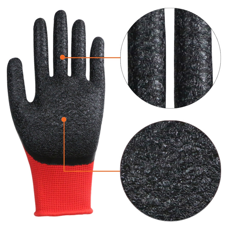 Work Gloves WG-500R Flex Pack of 12