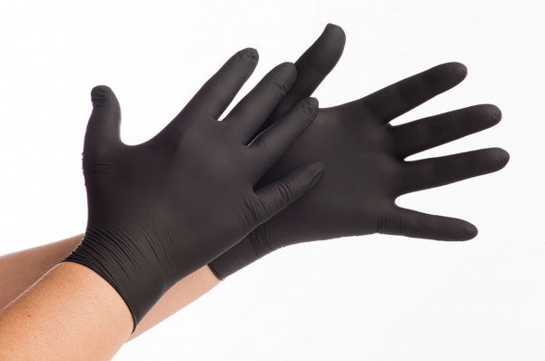 quality handschuhe Quality Nitrilhandschuhe. Black