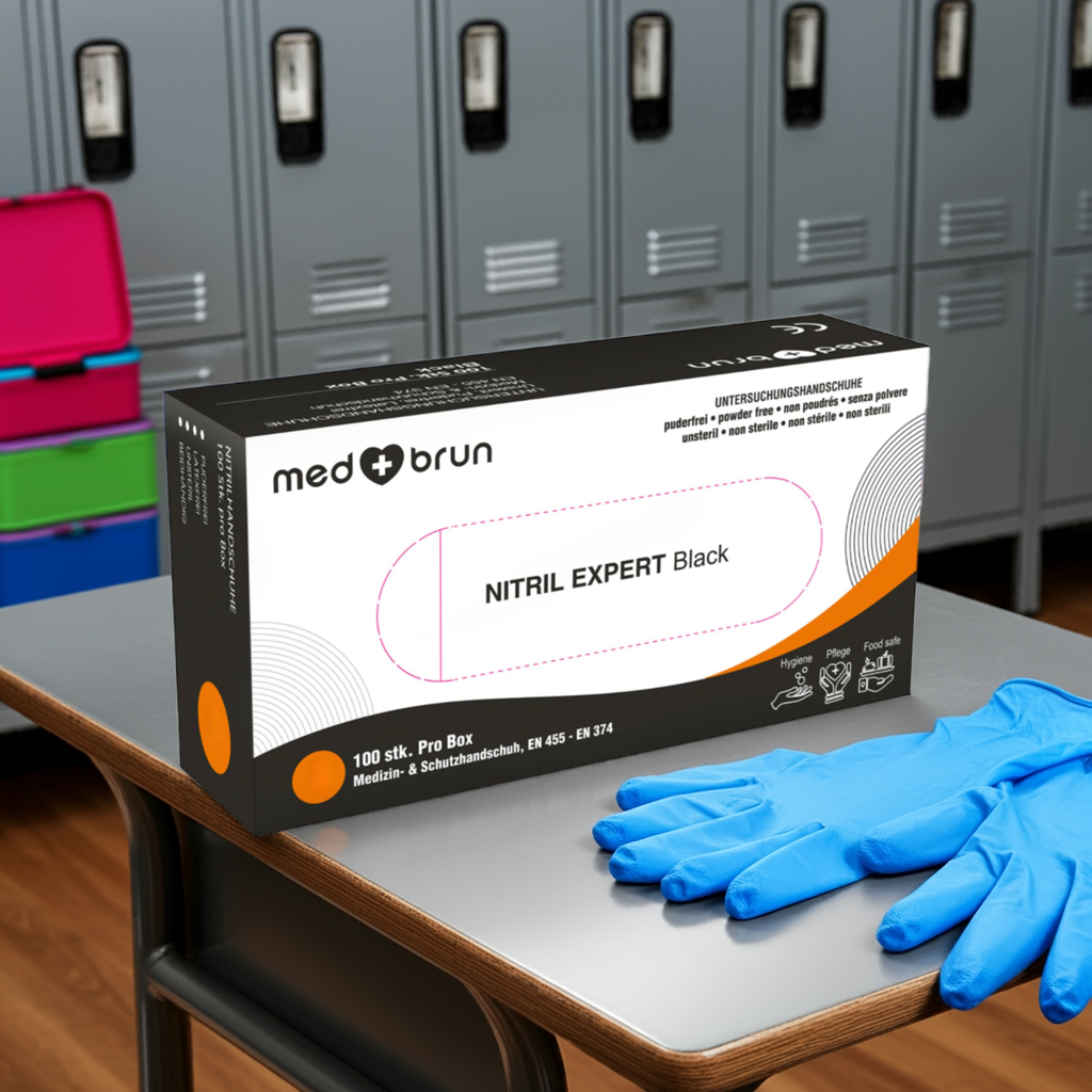 Medbrun Expert Nitril, Blau