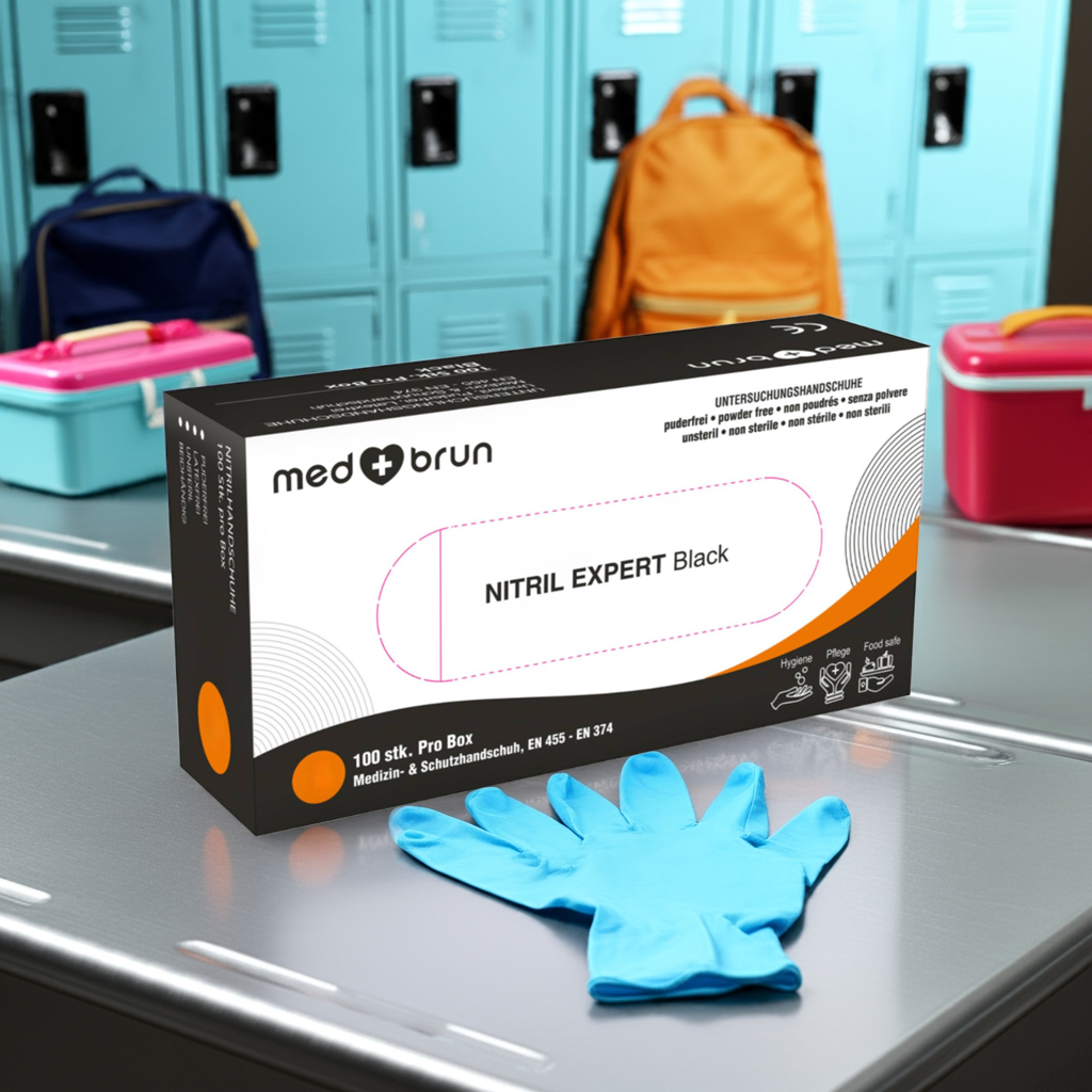 Medbrun Expert Nitril, Blau