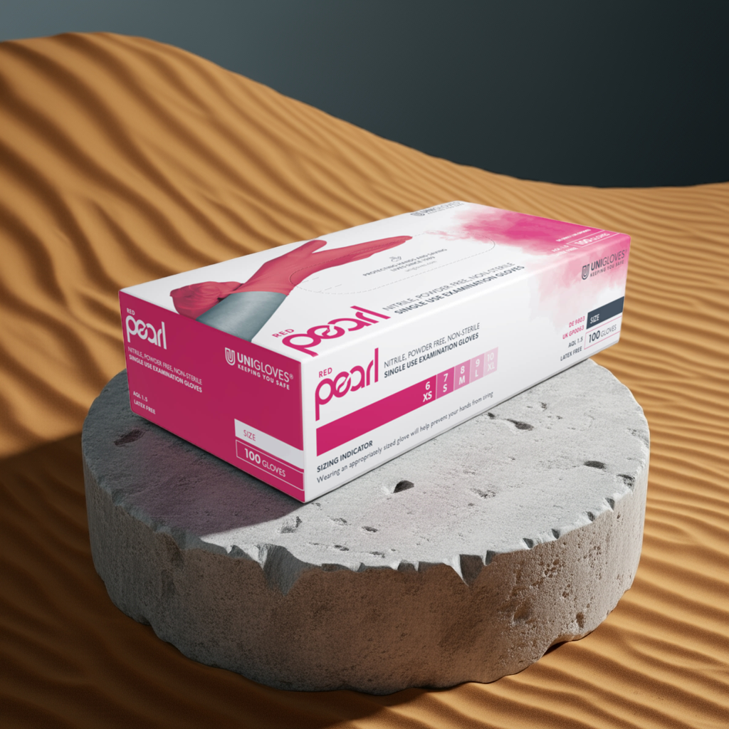 Red Pearl Nitrilhandschuhe