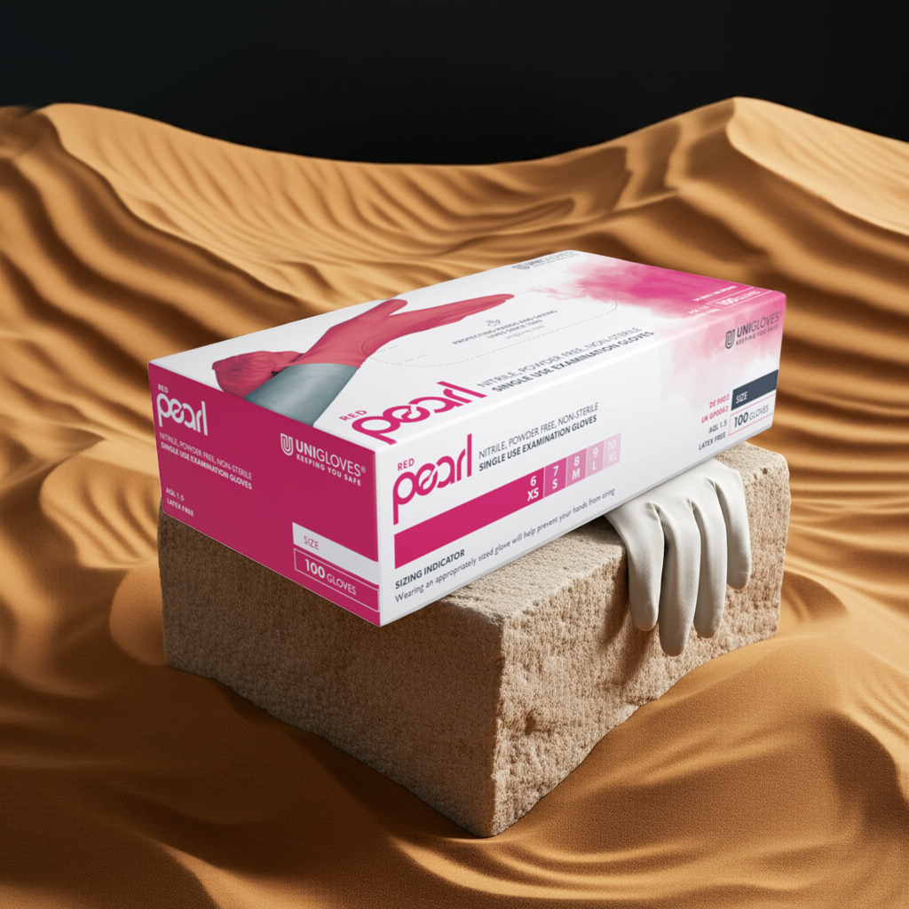 Red Pearl Nitrilhandschuhe