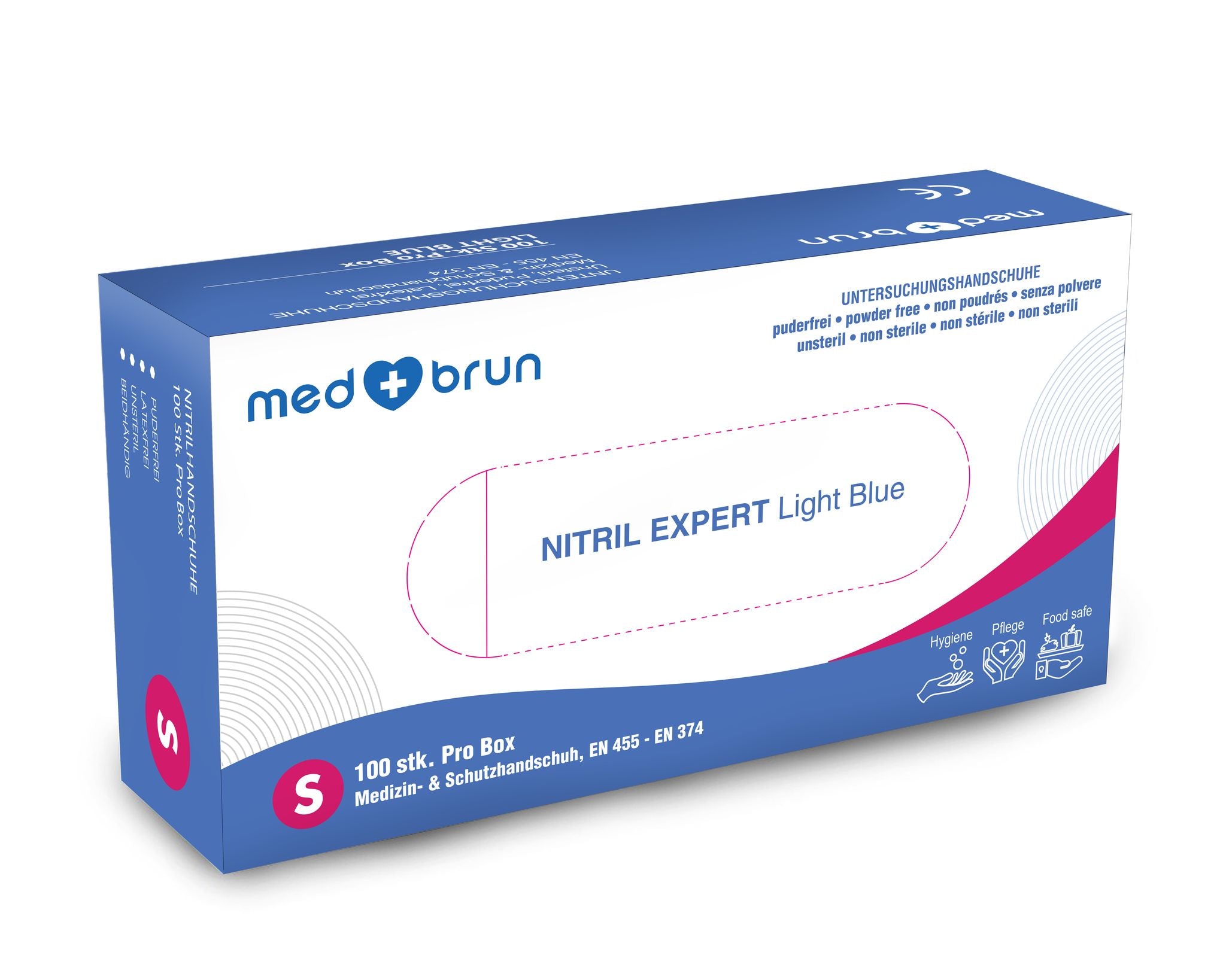 Medbrun Expert Nitril, Blau