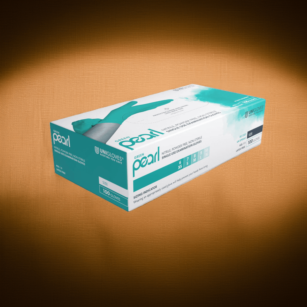 Green Pearl Nitrilhandschuhe