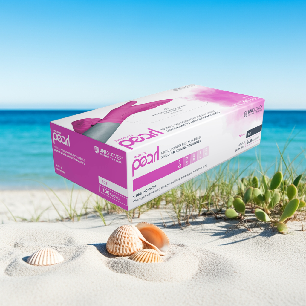 Saphir Pearl nitrile gloves