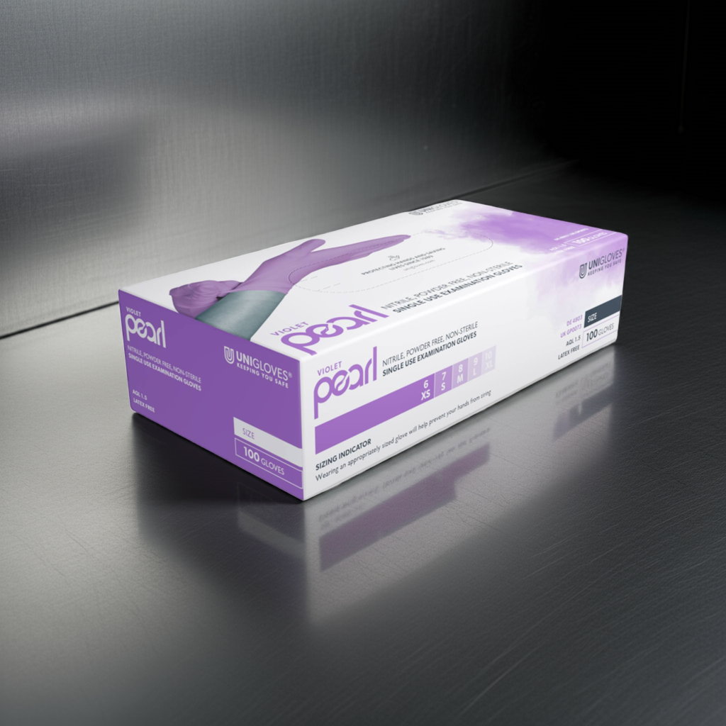 Violet Pearl Nitrilhandschuhe
