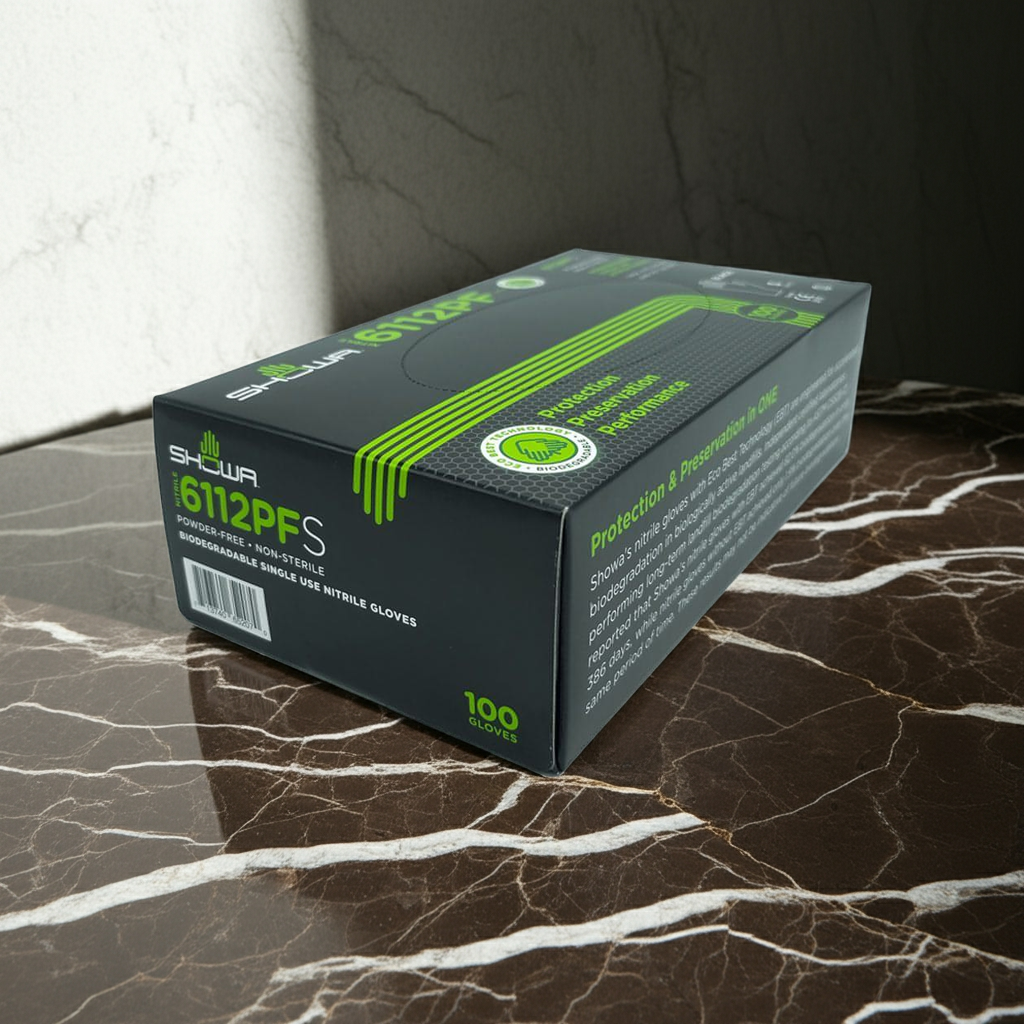 Showa 6112PF EBT Nitrilhandschuhe