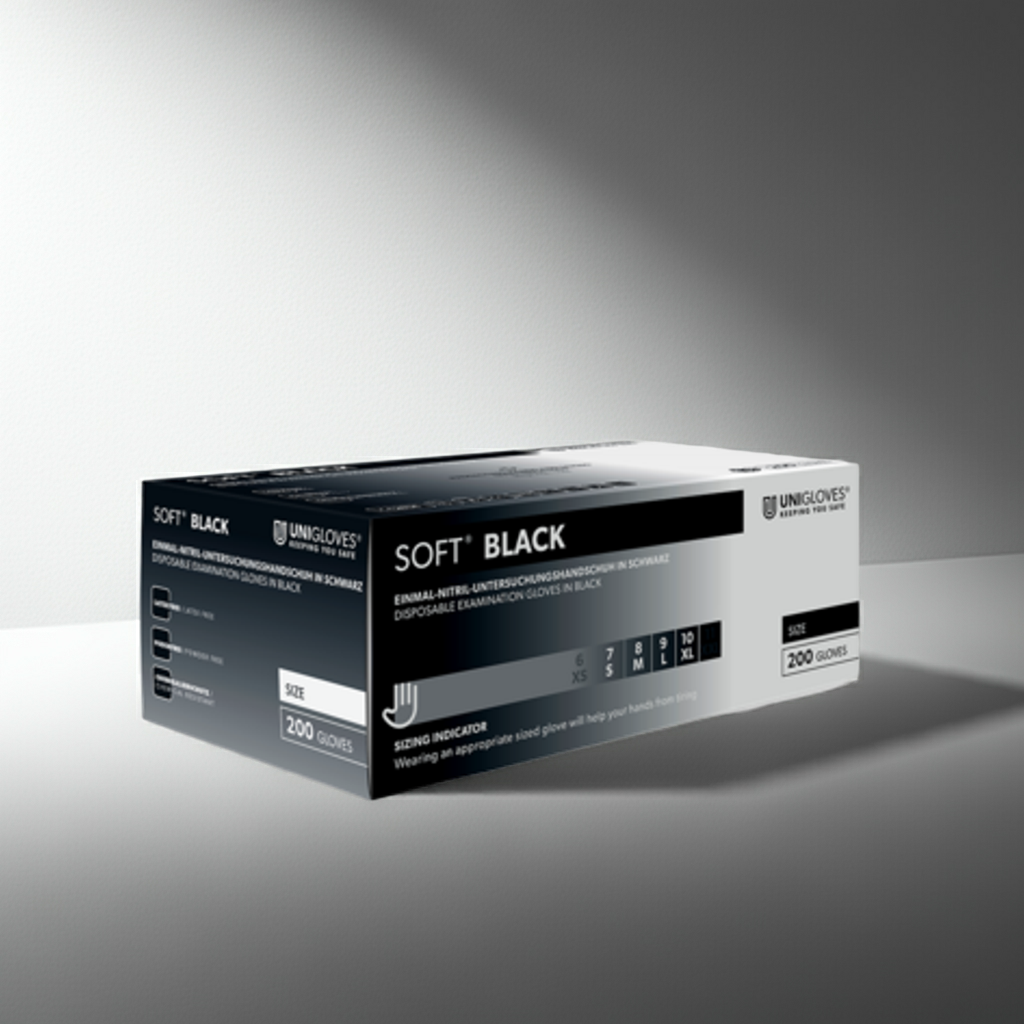 Soft Nitril Black Nitrilhandschuhe